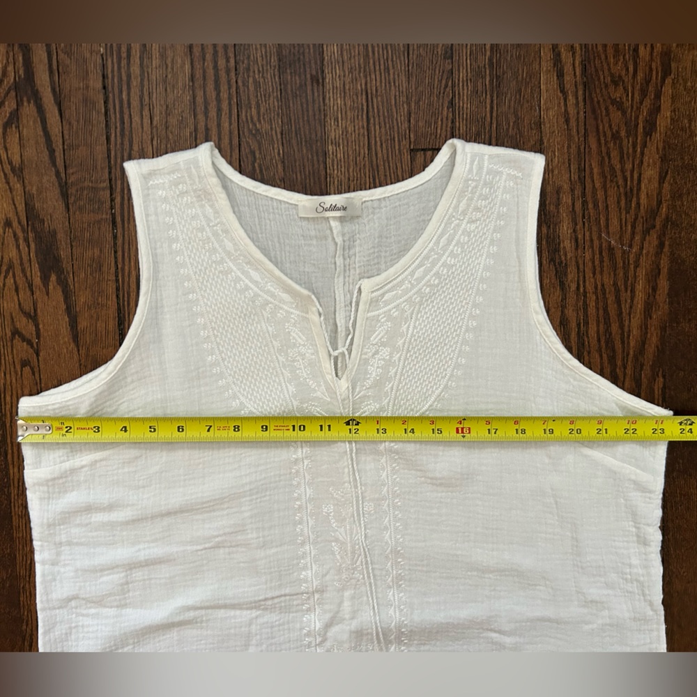 Solitaire Tassel Tank - Picture 11 of 14